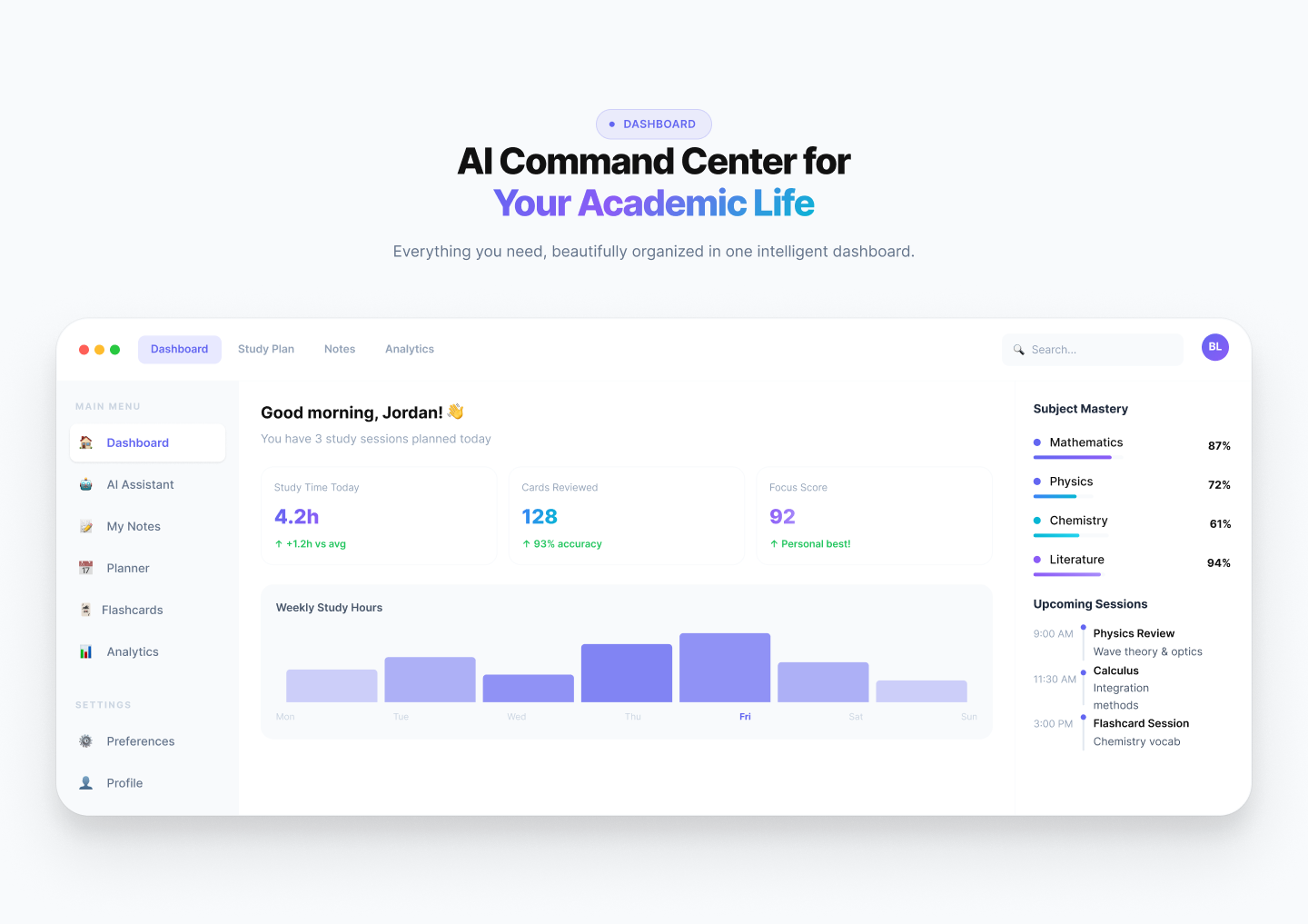 StudyGenie AI — screen 2